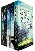 Read The Brighton Mysteries Series Books 1 -5 Collection Set by Elly Griffiths (Zig Zag Girl, Smoke and Mirrors, Blood Card, Vanishing Box & Now You See Them), written by Elly Griffiths