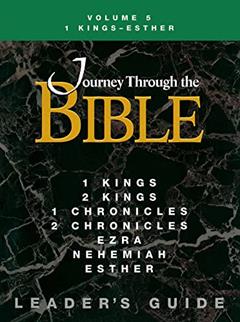 Journey Through the Bible Volume 5 | 1 Kings - Esther Leader's Guide, written by Mary Jo Osterman