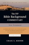 Read The IVP Bible Background Commentary: New Testament (IVP Bible Background Commentary Set), written by Craig S. Keener