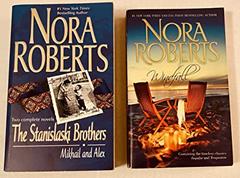 2 Nora Roberts Books! 1) The Stanislaski Brothers 2) Windfall, written by Nora Roberts