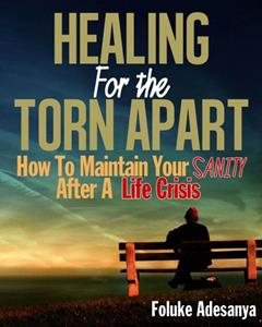 Healing For The Torn Apart - "How To Maintain Your Sanity After A Crisis In Life" - Exclusive Edition. Buy It Now!, written by Foluke Adesanya