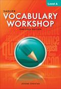 Read Vocabulary Workshop Enriched Edition Level A, written by Jerome Shostak