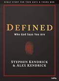 Read Defined - Teen Guys' Bible Study Book: Who God Says You Are, written by Alex Kendrick; Stephen Kendrick