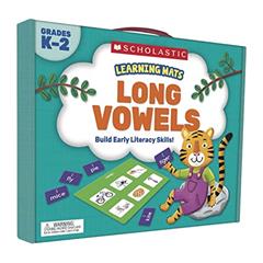 Scholastic Learning Mats: Long Vowels, Grades K-2, written by Scholastic Inc.