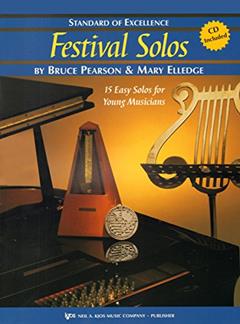W37FL - Standard of Excellence - Festival Solos Book/CD Book 2 - Flute, written by Bruce Pearson and Mary Elledge