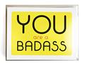 Read You Are a Badass® Notecards: 10 Notecards and Envelopes, written by Jen Sincero