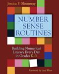 Read Number Sense Routines, written by Jessica Shumway