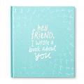 Read Hey Friend, I Wrote a Book About You, written by Miriam Hathaway