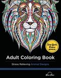 Read Adult Coloring Book: Stress Relieving Animal Designs, written by Blue Star Coloring