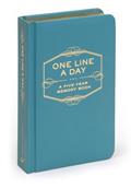 Read One Line A Day: A Five-Year Memory Book (5 Year Journal, Daily Journal, Yearly Journal, Memory Journal), written by Chronicle Books