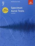 Read Specimen Aural Tests, Grade 7, written by DIVERS AUTEURS