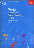 Read Viola Specimen Sight Reading Tests 1-5, written by DIVERS AUTEURS