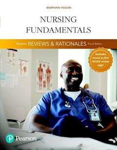 Pearson Reviews & Rationales: Nursing Fundamentals with Nursing Reviews & Rationales, written by Mary Ann Hogan