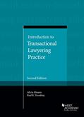 Read Introduction to Transactional Lawyering Practice (Coursebook), written by Alicia Alvarez; Paul Tremblay