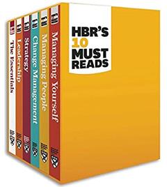 HBR's 10 Must Reads Boxed Set (6 Books) (HBR's 10 Must Reads), written by Harvard Business Review; Peter F. Drucker; Clayton M. Christensen; Daniel Goleman; Michael E. Porter