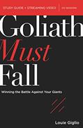 Read Goliath Must Fall Bible Study Guide plus Streaming Video: Winning the Battle Against Your Giants, written by Louie Giglio