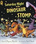 Read Saturday Night at the Dinosaur Stomp, written by Carol Diggory Shields