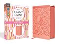 Read NIrV, Giant Print Compact Bible for Girls, Leathersoft, Peach, Comfort Print, written by Zondervan
