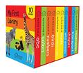 Read My First Library: Boxset of 10 Board Books for Kids, written by Wonder House Books