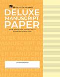 Read Deluxe Wirebound Super Premium Manuscript Paper (Gold Cover), written by Various