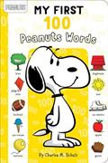 Read My First 100 Peanuts Words, written by Charles M. Schulz; May Nakamura