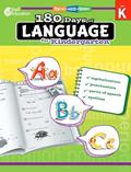Read Shell Education 180 Days of Language for Kindergarten (180 Days of Practice), written by Shell Education