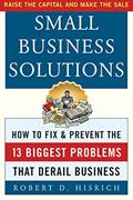 Read Small Business Solutions : How to Fix and Prevent the 13 Biggest Problems That Derail Business, written by Robert D. Hisrich