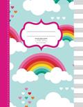 Read Blank Sheet Music: 100 Page Music Manuscript Book.12 stave, Large. Rainbow (Brilliant Blank Music Books), written by Brilliant Blank Books