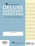 Read Manuscript Paper (Deluxe Pad)(Blue Cover), written by Hal Leonard Publishing Corporation