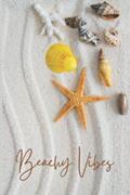 Read Beachy Vibes, Thoughts & Daydreams: Journal Notebook For Writing (Beach Theme)~ Keep Vacation Memories or Use as a Guestbook For Lakehouse/Beach Cottage, written by Justine Vincent