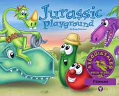 Jurassic Playground - VeggieTales Mission Possible Adventure Series #4: Personalized for Flannan (Boy), written by Doug Peterson