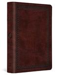 Read ESV Value Large Print Compact Bible (TruTone, Mahogany, Border Design), written by ESV Bibles
