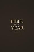 Read Bible in a Year - ESV Catholic Edition - Mahogany Bonded Leather, written by Augustine Institute