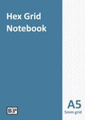 Read A5 Hex Grid Notebook: 120 pages, 5mm low impact grid, For Projects, Planning, Study, Drawing and Sketching, written by Bunnywood Publishing