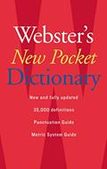 Read Houghton Mifflin Webster's New Pocket Dictionary Printed Book, written by The Editors of the Webster's New Wo