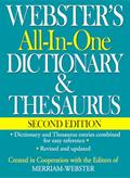 Read Webster's All-In-One Dictionary & Thesaurus, Second Edition, written by Editors of Merriam-Webster