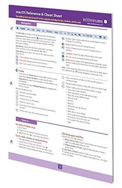 macOS Reference & Cheat Sheet: The unofficial cheat sheet for macOS on iMacs, MacBooks, and Mac computers (English Edition), written by i30 Media