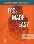 Read ECGs Made Easy, written by Barbara J Aehlert MSEd  BSPA  RN