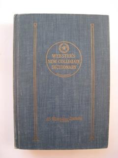 Thin Paper Webster's New Collegiate Dictionary:1961 Edition, written by A Merriam-Webster