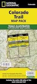 Read Colorado Trail [Map Pack Bundle] (National Geographic Trails Illustrated Map), written by National Geographic Maps - Trails Illustrated