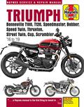 Read Triumph Bonneville T100/Bobber/Thruxton/Street/Scrambler Haynes (Paperback), written by Haynes Publishing