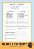 Read My Daily Checklist for Kids With ADHD: Journal for Hyperactive Children | ADHD & ASD Chore Tracker & Routine Planner, written by Piper Peal