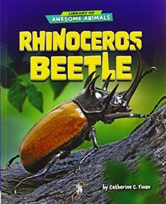 Rhinoceros Beetle - Non-Fiction Reading for Grade 3, Developmental Learning for Young Readers - Library of Awesome Animals, written by Catherine C. Finan