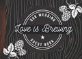 Read Love Is Brewing: Our Wedding Guest Book: Craft Beer Sign In Book for Wedding, written by April Ward-Stanbrook