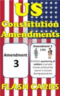 Read US Constitutional Amendments Flash Cards: Double Sided and Illustrated Cards for Quick Study and Memorization!, written by Lionshare Media