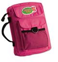 Read Adventure Bible Cover for Girls, Zippered, with Handle, Nylon, Pink, Medium, written by Zondervan Read Adventure Bible Cover for Girls, Zippered, with Handle, Nylon, Pink, Medium, written by Zondervan