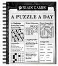 Read Brain Games - A Puzzle a Day, written by Publications International Ltd.; Brain Games