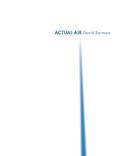 Read Actual Air, written by David Berman