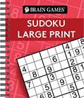 Read Brain Games - Sudoku Large Print (Red), written by Publications International Ltd.; Brain Games