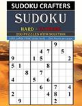 Read SUDOKU Hard - Extreme 200 PUZZLES WITH SOLUTION: VERY LARGE PRINT (65pt font) - One Puzzle per page, written by SUDOKU CRAFTERS